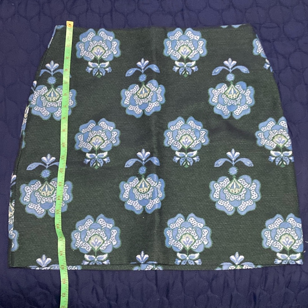 Flower Pattern mini Skirt